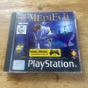 MediEvil - PlayStation (PS1, 1998 PAL) Complete With Manual CIB Free Postage - Picture 1 of 13