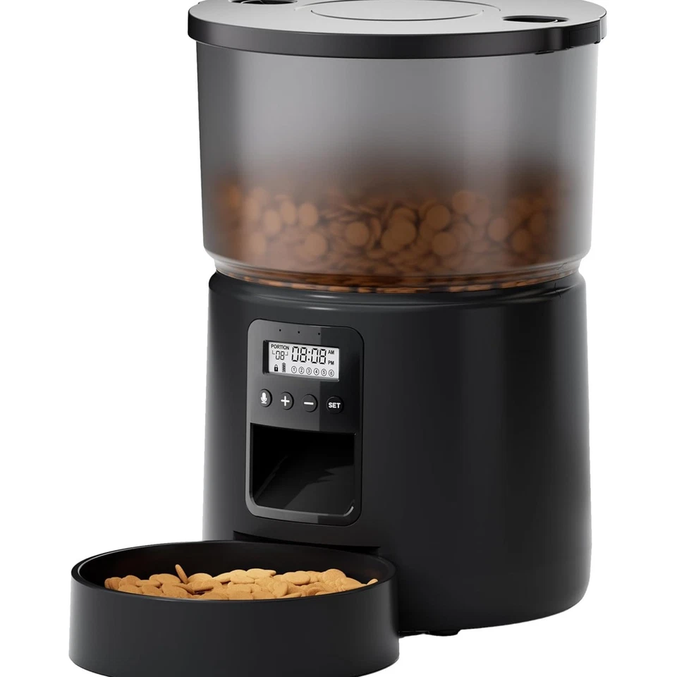 Katzenfutterautomat Kunststoff programmierbar Timer 3L - Bild 1 von 4