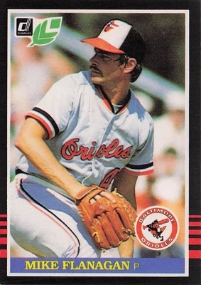 1985 Leaf #175 Mike Flanagan - Image 1 of 2