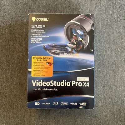 Corel Video Studio Pro X4 Ultimate - 3D Glasses Not Included - F - Image 1 of 4