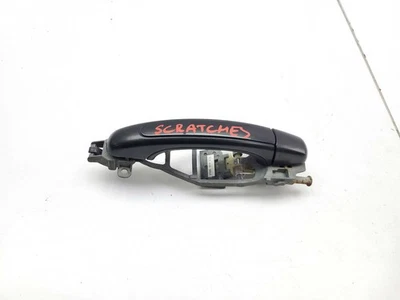 PORSCHE CAYENNE 957 EXTERIOR DOOR HANDLE REAR RIGHT DRIVER SIDE IN BLACK 2007 - Image 1 of 4