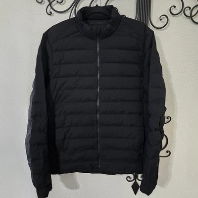 Lululemon Navigation Stretch Down Jacket 700 Power Fill Black Medium - Image 1 of 4