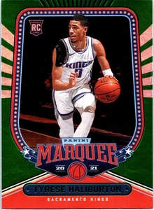 2020-21 Panini Chronicles Tyrese Haliburton #241 Green Sacramento Kings - Picture 1 of 2