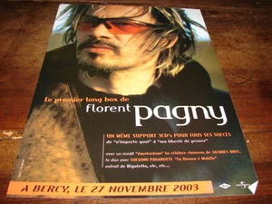 FLORENT PAGNY - PUBLICITE BOX NOVEMBRE 2003 !!!!!!!!!!! - Imagen 1 de 1