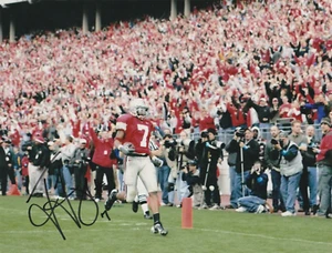 TED GINN JR OHIO STATE BUCKEYES JSA AUTH SPORTS ILLUSTRATED COVER SIGNED 8x10 - Picture 1 of 1