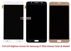 Full LCD Digitizer Glass Screen Display Replacement Part for Samsung J7 2016 USA - Picture 1 of 13