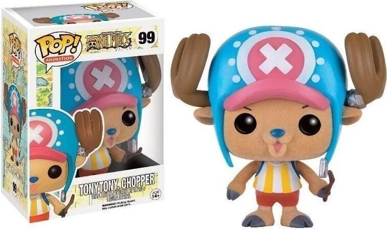 One piece Tony Chopper (Limited Flocked) Pop Animación #99 Vinyl Figura - Imagen 1 de 1