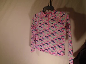 Mädchen Vineyard Vines 1/4 Reißverschluss Pullover Baumwolle Langarm Top US Größe 14 NEU - Bild 1 von 5