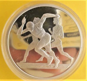 "Grecia 10 euros 2003 (PRUEBA) ""Juegos Olímpicos de Verano 2004 en Atenas - en funcionamiento"" Plata UNC - Imagen 1 de 2