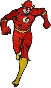 The Flash DC Comics Originals Run Superhero Fast Barry Allen Patch P-DC-0013 - Picture 1 of 3