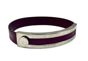 Hermès Lederarmband Puspus Lila - Bild 1 von 8
