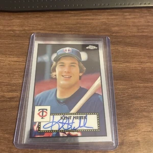 2021 Topps Chrome Platinum Anniversary Edition Kent Hrbek Auto #PA-KHK - Picture 1 of 2