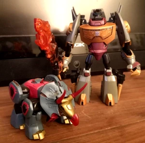 Transformers Animated, Dinobot Duo - Grimlock and Snarl 2007 - Picture 1 of 3