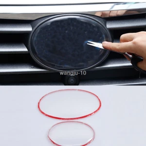 2*For Toyota Camry 2018-2020 Front+Rear Grille Badge Logo Protection Cover Trim - Foto 1 di 9