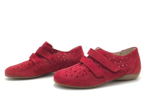 Semler Damen Halbschuhe Gr. 37,5 (UK4.5) Freizeitschuhe Komfortschuhe Rot - Bild 1 von 4
