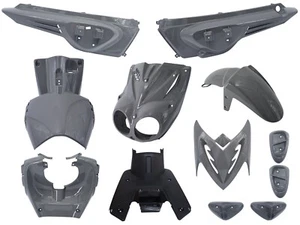 Kit 12 carénages gris Nardo MBK Stunt, Yamaha Slider (depuis 2004) - fairings - Imagen 1 de 13