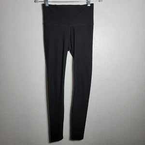 Lululemon Mapped Out High Rise Leggings Size 6 Black Senseknit W5CH1S - Picture 1 of 3