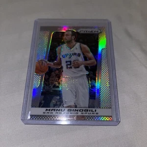 2013-14 Panini Prizm Silver Prizms Manu Ginobili #122 SP Refractor SPURS MINT - Picture 1 of 6