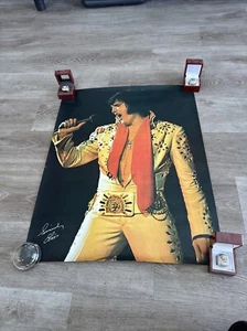 Elvis Presley concert poster 1972 Red Lion Suit 22” x 28” All Star Shows Rare!!! - Picture 1 of 11