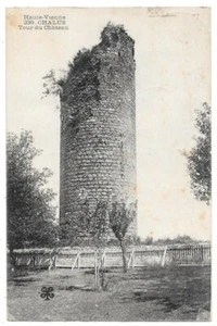 CHALUS 87 Tour du Château CPA écrite à Mr Grégoire de Vigneux sur Seine en 1923 - Picture 1 of 2