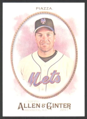 2017 Topps Allen & Ginter Mike Piazza New York Mets #149 - Image 1 of 2