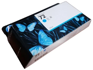 Genuine Sealed HP 72 Designjet Cyan Ink Cartridge C9371A - Picture 1 of 4