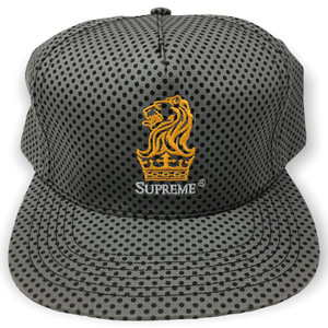 Starter Supreme Hat Gray Polka Dot Lion 