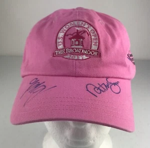 Imperial Womens US Open 2011 Golf Hat The Broadmoor Colorado Springs Signed Pink - Picture 1 of 8