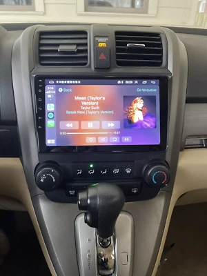 For 2007-2011 Honda CRV Android 13 Apple Carplay Car Stereo Radio GPS+Cam WIFI - Image 1 of 4