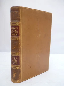 1830 - The History of the Western World - The United States - Leather HB - Bild 1 von 8