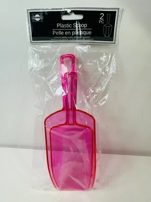 Пластиковый черпак для общественного питания упаковка 2 шт. - розовый - Изображение 1 из 3