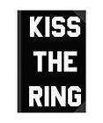 Kiss The Ring Journal Notebook: Blank Lined Ruled For Writing 6x9 120 Pages, Boo