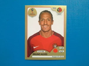 Figurine Panini World Cup Russia 2018 Gold n.115 Bruno Alves Portugal - Imagen 1 de 1
