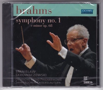 STANISLAW SKROWACZEWSKI- BRAHMS SYMPHONY NO.1 SAARBRÜCKEN/KAISERSLAUTERN DRP NEU - Bild 1 von 2