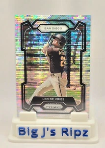 2024 Panini Prizm Baseball Silver Pulsar Leo De Vries 006/499 SSP - Picture 1 of 2