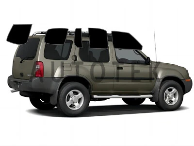 Película premium precortada para ventanas laterales cualquier tono de tinte para Nissan Xterra 2000-2004 Foto 1 de 4