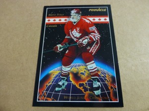 1993-94  Pinnacle World Juniors   Brent Tully   rookie  #464