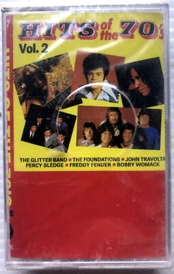 HITS of the 70's Vol. 2 Cassette Tape - BRAND NEW & FACTORY SEALED - Image 1 of 2