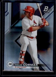 2019 Bowman Platinum Top Prospects #TOP20 Nolan Gorman Cardinals - Bild 1 von 2
