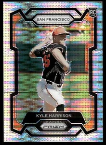 Béisbol Panini Prizm 2024 KYLE HARRISON PULSAR PRIZM/499 RC #3 SAN FRANCISCO - Imagen 1 de 2