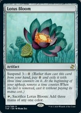 LOTUS BLOOM - MTG Time Spiral Remastered Timeshifted Artifact