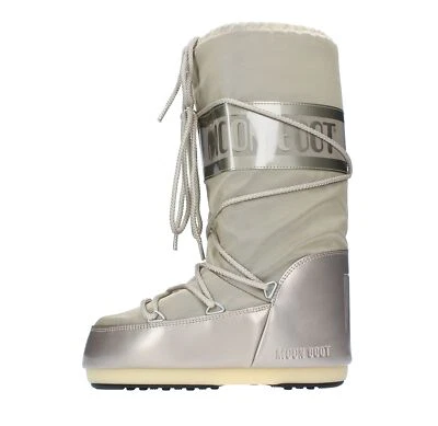 140168 Moon Boot MOON BOOT Donna Platino Ar011_moon - Imagen 1 de 4