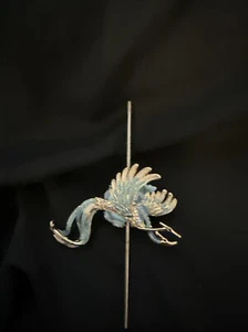 The Blue Phoenix Fancy Bead For Pens Or Jewelry Making. Handcrafted - Picture 1 of 2