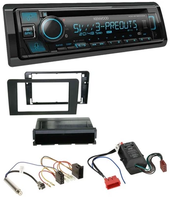 Kenwood Bluetooth USB CD MP3 DAB Autoradio für Audi A3 8P 03-06 Symphony Bose Ak - Bild 1 von 4