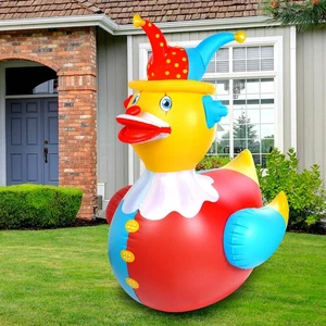 1Pcs 4.6 Feet Giant Inflatable Duck Outdoor Decorations,Huge Blow Up Yard Yel... - Picture 1 of 7