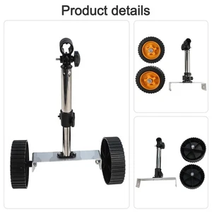 Efficient Electric Lawn Mower with Hand Push Design and Wheel Accessories - Picture 1 of 12