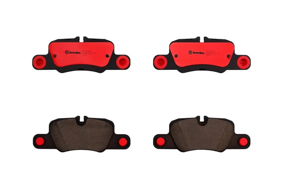 Brembo Front Ceramic Brake Pads Fits 2010-2023 Porsche Panamera 4 Piece P65020N Foto 1 de 4