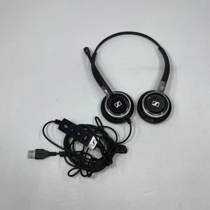Sennheiser Century SC 660 Dual-Sided Wired Headset USB ML Z2 - WORKS GREAT - Picture 1 of 11