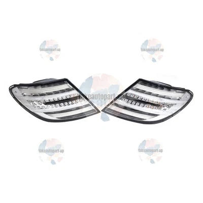 Para Mercedes Benz W204 C250 C300 C350 2011-2014: Par de luces traseras LED de freno Foto 1 de 4