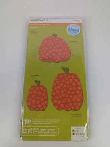 Calabazas troquel de corte de tela AccuQuilt Go # 55323 nuevas selladas - Imagen 1 de 7